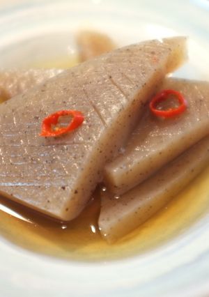 こんにゃくのだし煮-レシピのメイン写真