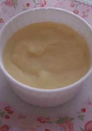 離乳食 さつまいもと豆乳のプリン-レシピのメイン写真