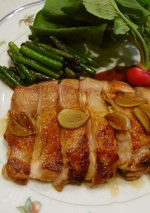 鳥もも肉のソテー☆にんにく中華ソース-レシピのメイン写真