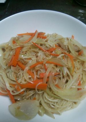 簡単♪そうめんチャンプルー♡-レシピのメイン写真