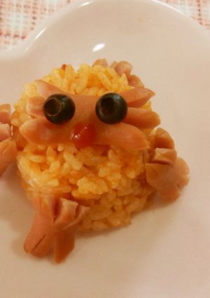 ケチャップ山のカニさん達-レシピのメイン写真