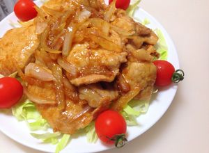 簡単お店の味！豚ロース生姜焼き☻-レシピのメイン写真