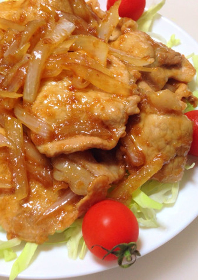 簡単お店の味！豚ロース生姜焼き☻-レシピのメイン写真