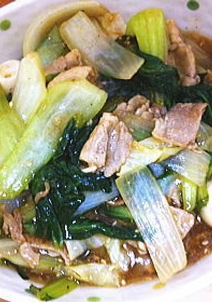 ぶた肉と野菜のとろみ炒め-レシピのメイン写真