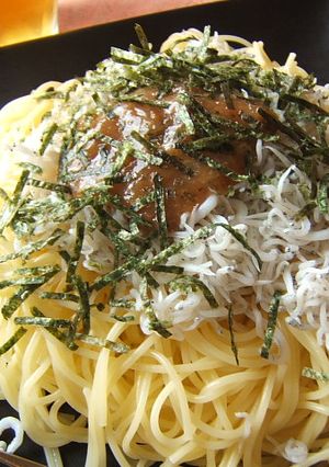 しらすと梅の冷たいパスタ-レシピのメイン写真