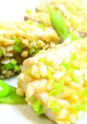 ほんのりスパイシーな枝豆とナッツの衣揚げ-レシピのメイン写真