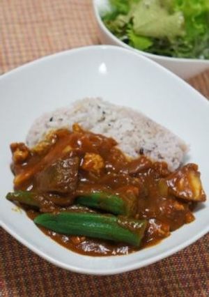 泉州水ナス☆キーマカレー-レシピのメイン写真
