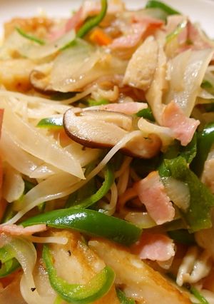 簡単！そうめんチャンプルー-レシピのメイン写真