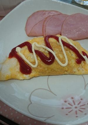 シンプル チーズ入り納豆オムレツ-レシピのメイン写真