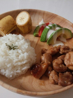 レンジ!鶏もものワンプレートランチ**-レシピのメイン写真