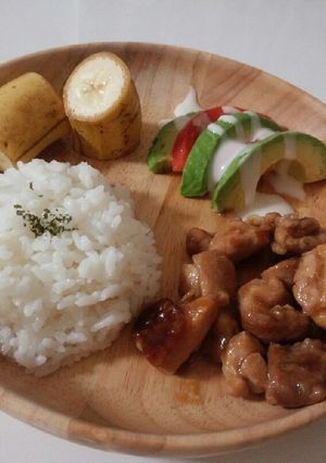 レンジ！鶏もものワンプレートランチ＊*-レシピのメイン写真