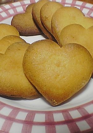 おやつにピッタリ☆ハートクッキー-レシピのメイン写真