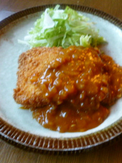 まぐろフライのカレーソース♪-レシピのメイン写真