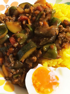 簡単!野菜たっぷりキーマカレー✨-レシピのメイン写真
