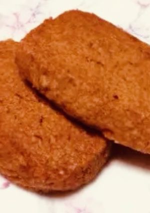 ☆簡単健康ふすまクッキー☆バター不使用-レシピのメイン写真