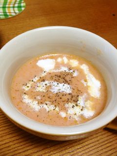 トマト風味のヴィシソワーズ-レシピのメイン写真