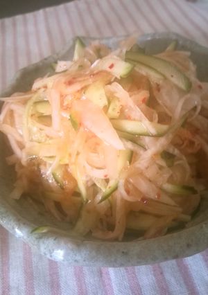 キムチと野菜の和え物-レシピのメイン写真