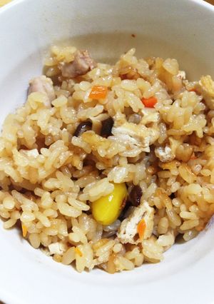 炊きこみ御飯-レシピのメイン写真