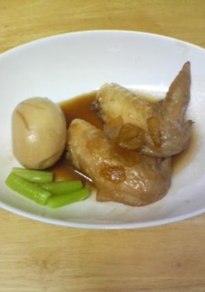★香り良し！手羽先の酢煮★-レシピのメイン写真