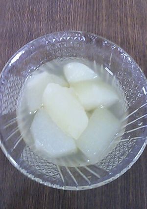 レンジで冬瓜のコンポート♪-レシピのメイン写真
