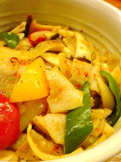 簡単豚バラとエリンギの本格中華炒め丼-レシピのメイン写真