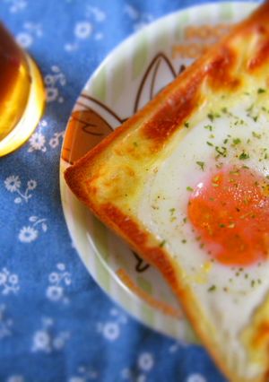 フライパンいらずのたまごトースト-レシピのメイン写真