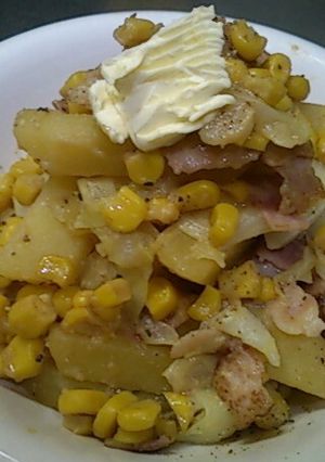 じゃがバタコーンの味噌炒め-レシピのメイン写真