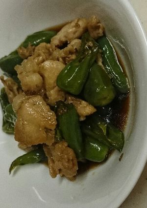 豚とししとうの甘辛炒め-レシピのメイン写真
