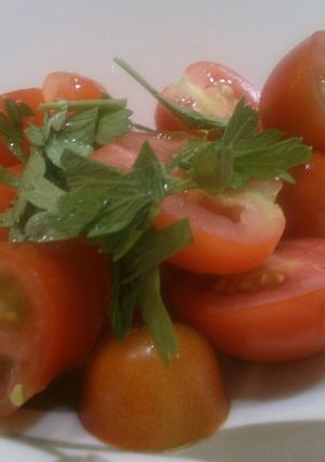 トマトとイタリアンパセリのさっぱりサラダ-レシピのメイン写真