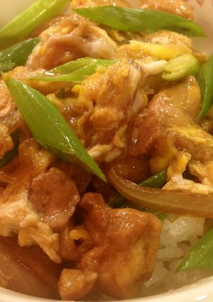 10分簡単☆夜食や定食にも☆ミニ親子丼-レシピのメイン写真