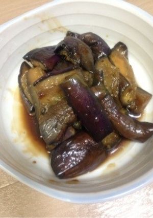 ナスの甘辛煮-レシピのメイン写真