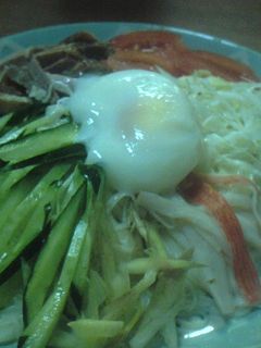 冷やし中華そうめん■トロ②温たまのっけ-レシピのメイン写真