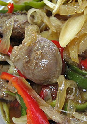 夏の常備菜★レバーのマリネ-レシピのメイン写真