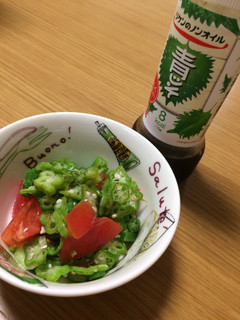 オクラとトマトの青じそドレッシング和え-レシピのメイン写真