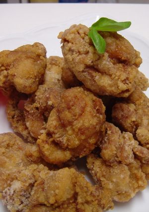 大葉にんにく醤油で鶏の唐揚-レシピのメイン写真