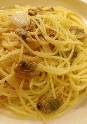 ヘルシーパスタ☆アサリ缶でペペロンチーノ-レシピのメイン写真