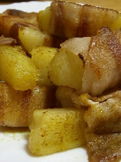 ポテトの豚肉巻きカレー味-レシピのメイン写真
