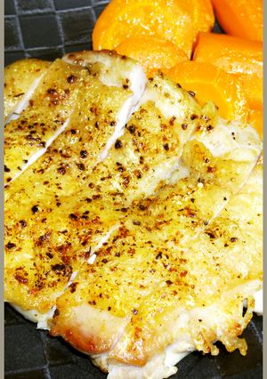 皮パリ！チキンステーキレモンバターソース-レシピのメイン写真