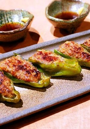 からしポン酢で！簡単ピーマン肉詰め-レシピのメイン写真