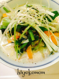 豆乳ラーメン-レシピのメイン写真