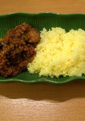 なすのトマト缶キーマカレー-レシピのメイン写真