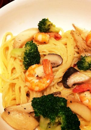 簡単☆エリンギのオイルパスタ-レシピのメイン写真