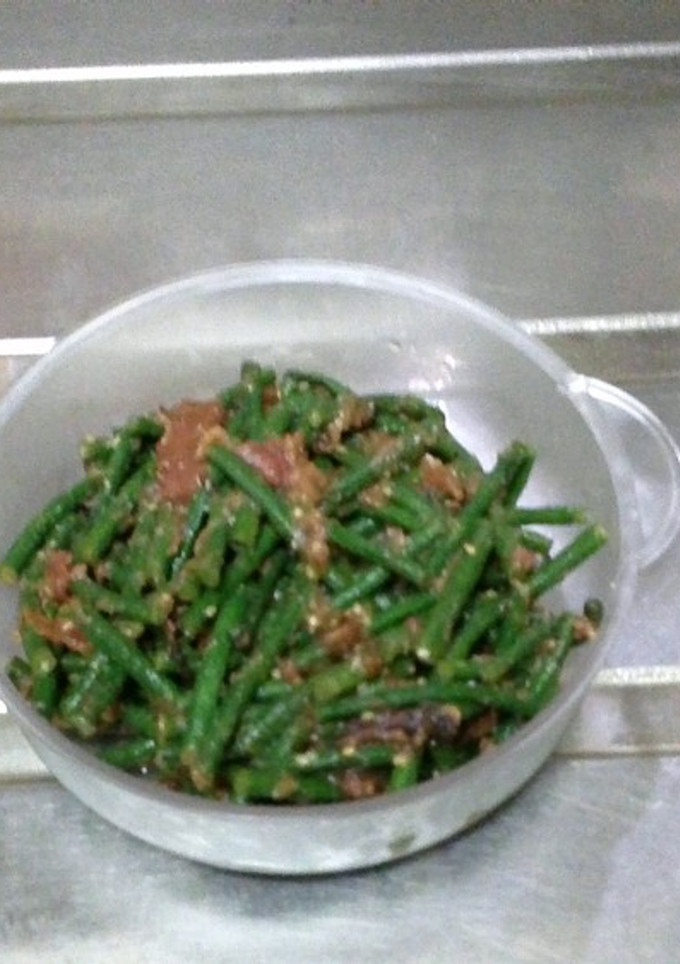 十六ささげの梅肉和え-レシピのメイン写真