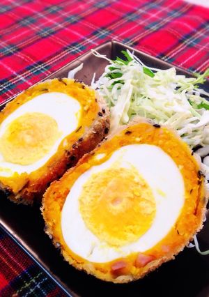 かぼちゃの爆弾コロッケ-レシピのメイン写真