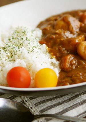 甘味とコクUP!鳥取県ご当地梨カレー-レシピのメイン写真