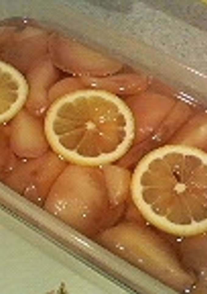 甘く、爽やかに♪桃の蜜煮-レシピのメイン写真