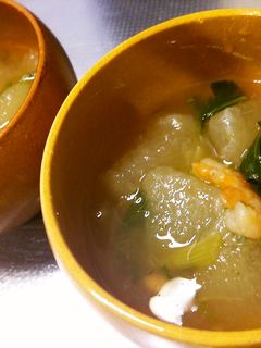 冬瓜だけど夏が旬!冬瓜の海老あんかけ-レシピのメイン写真