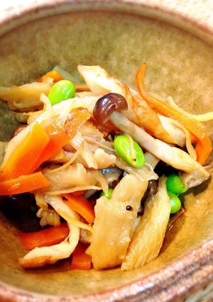 簡単！切り干し大根の戻し方&五目煮-レシピのメイン写真
