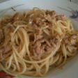 ツナしょうゆの和風パスタ