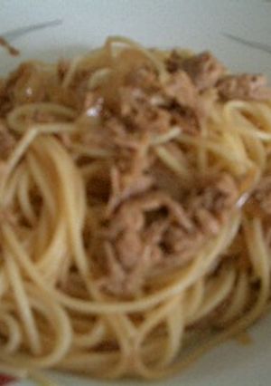 ツナしょうゆの和風パスタ-レシピのメイン写真